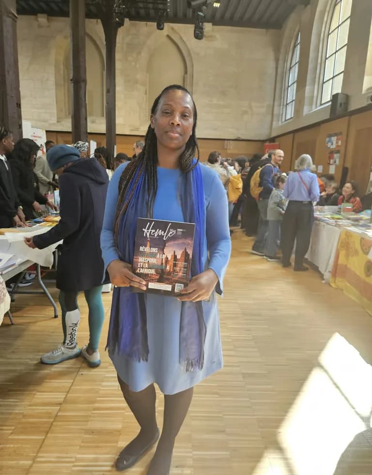 Christelle DJOB, promotrice de HEMLÉ Magazine